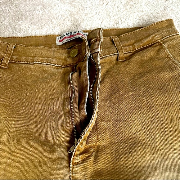 Zara tan denim men’s 31 workwear style - Picture 5 of 9